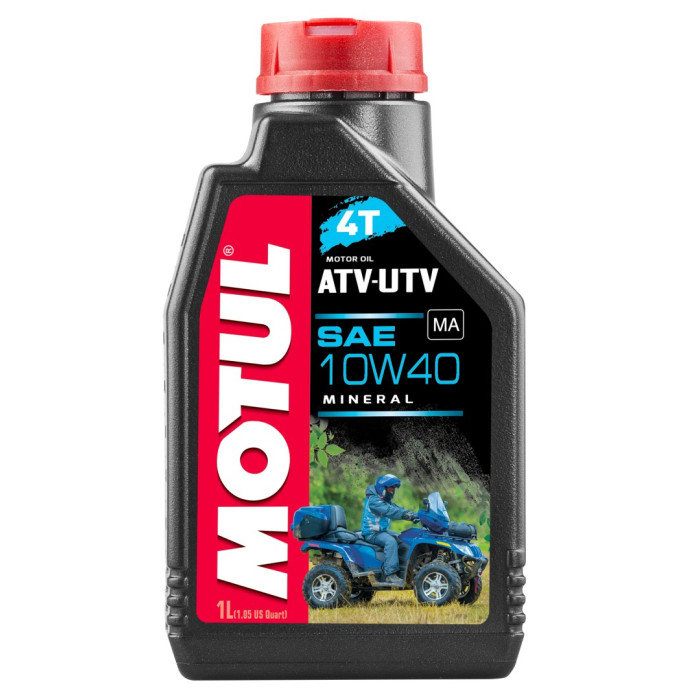 MOTUL alyva varikliui QUAD ATV UTV 10W40 1L mineralinė