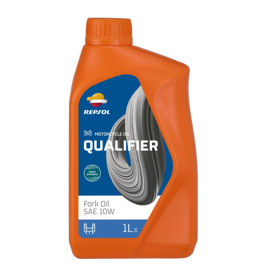 REPSOL shock absorber oil QUALIFIER FORK OIL SAE 10W 1L