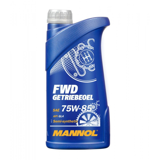 MANNOL FWD GETRIEBEOEL 75W85 API GL4 - semi-synthetic transmission oil 1L (75W-85)