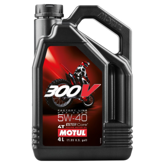 MOTUL engine oil 300V 4T FL ROAD RACING 5W40 4L (synthetic)