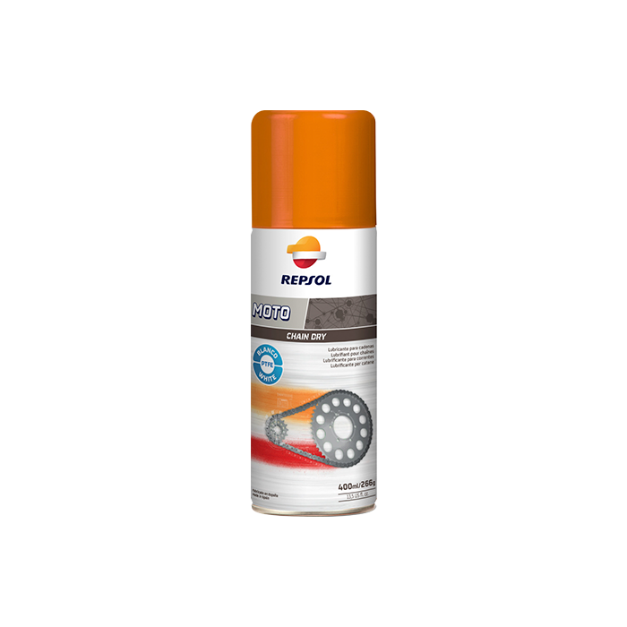 REPSOL grandinių tepalas MOTO CHAIN DRY 400ML