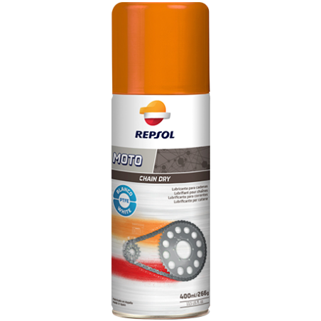 REPSOL grandinių tepalas MOTO CHAIN DRY 400ML