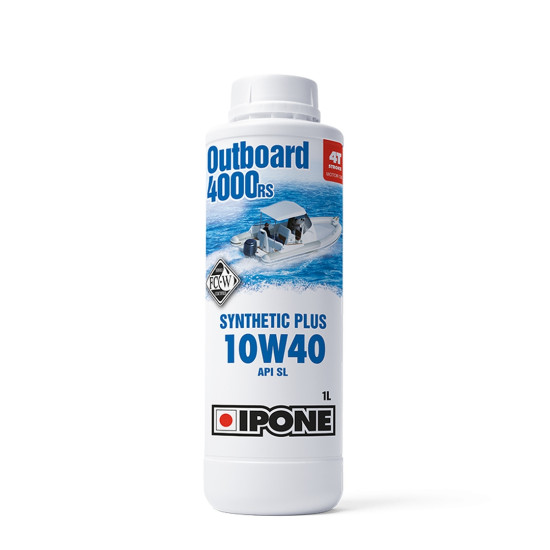 IPONE OUTBOARD 4000 RS 10W40 4T semi-synthetic oil 1L for outboard engines