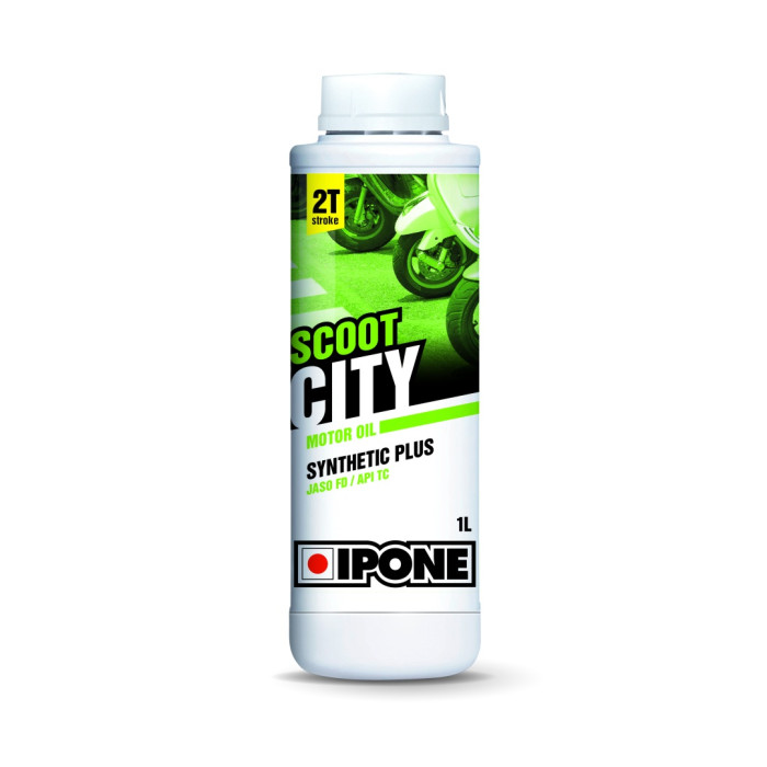 IPONE SCOOT CITY 2T oil for mixing SYNTHETIC PLUS 1L