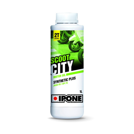 IPONE SCOOT CITY 2T oil for mixing SYNTHETIC PLUS 1L