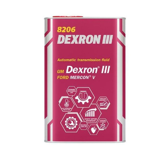 MANNOL DEXRON III AUTOMATIC PLUS - transmission oil 1L - (metal can) (8206)