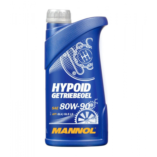 MANNOL HYPOID GETRIEBEOEL 80W90 API GL4/GL5 LS - allyva transmission 1L (80W-90)