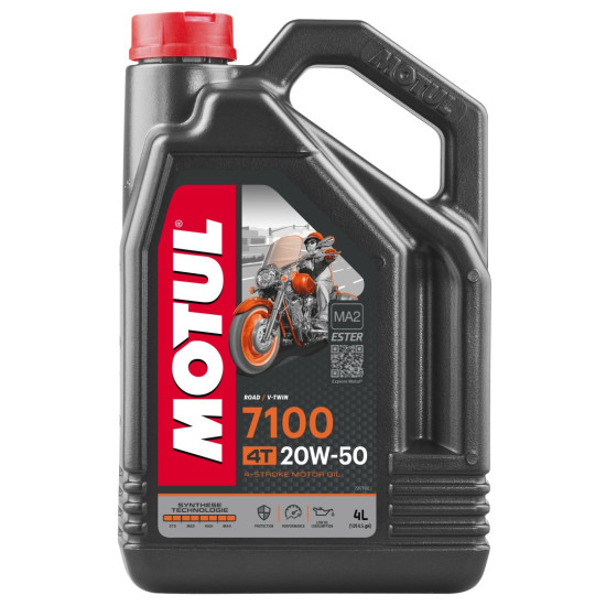 MOTUL engine oil 7100 4T 20W50 4L (synthetic)