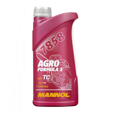 MANNOL alyva maišymui 2T AGRO FORMULA S 1L (7858)