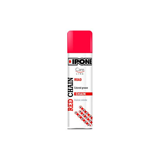 IPONE SPRAY CHAIN ​​250ML RED chain lubricant red