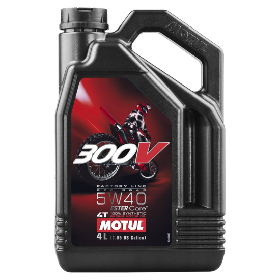 MOTUL engine oil 300V 4T FL OFF ROAD 5W40 4L (synthetic)