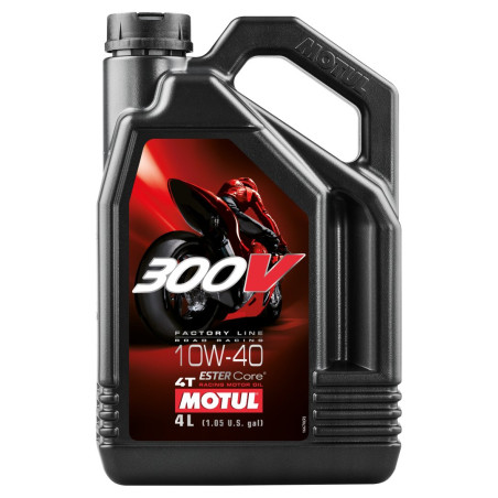 MOTUL alyva varikliui 300V 4T FL ROAD RACING 10W40 4L (sintetinė)