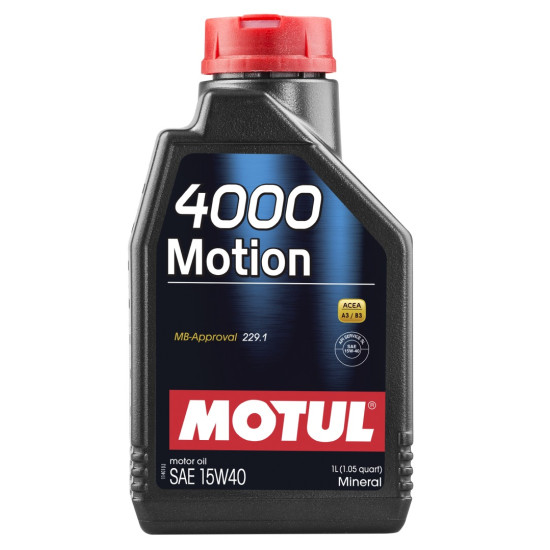 MOTUL engine oil 4000 MOTION 15W/40 1L mineral