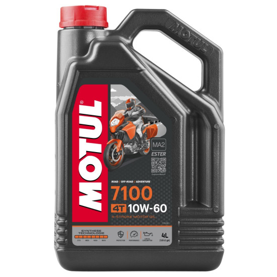 MOTUL engine oil 7100 4T 10W60 4L (synthetic)