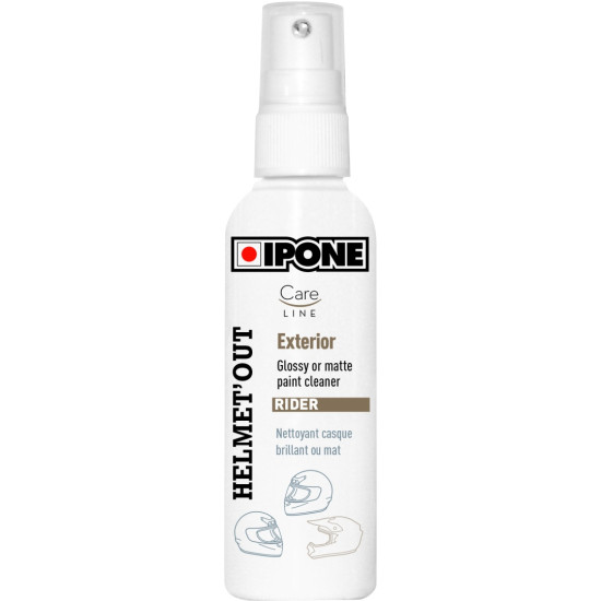 IPONE HELMET OUT CLEANER 100ML aerosol for cleaning the outside of the helmet
