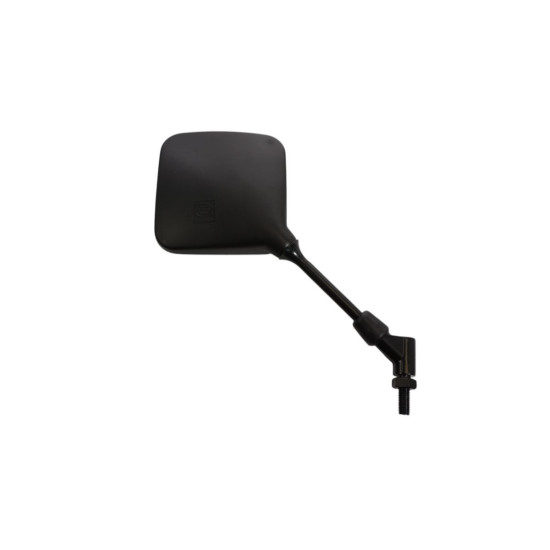 BIKETEC PARTS RIGHT MIRROR UNIVERSAL WITHOUT APPROVAL (M10 / 1.25) RIGHT THREAD, BLACK