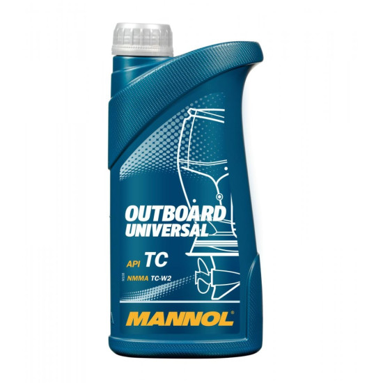 MANNOL oil for mixing 2T OUTBOARD UNIVERSAL API TC 1L (7208)