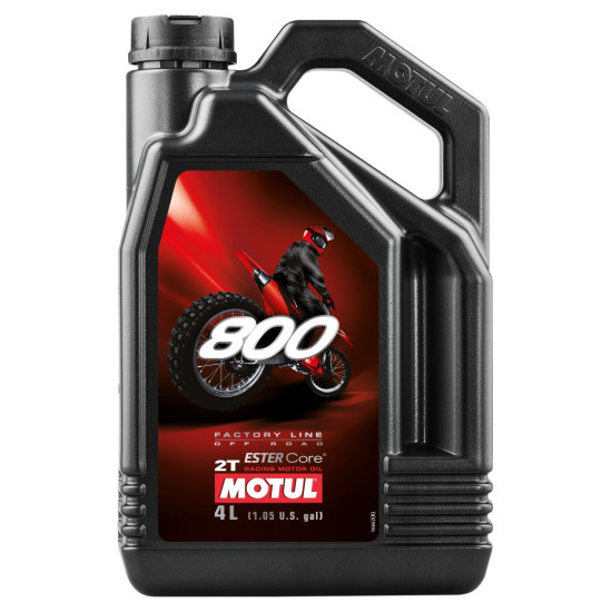 MOTUL engine oil 800 2T 4L synthetic OFFROAD