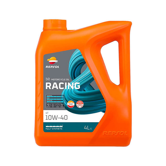 REPSOL synthetic oil 4T RACING 10W50 4L MA2