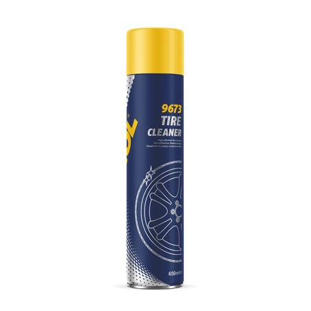 MANNOL TIRE CLEANER 650ML - product (aerosol) for tires (9673)