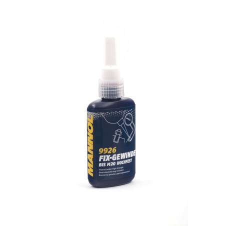 MANNOL FIX-GEWINDE HOCHFEST - thread glue, red strong 50ML (9926)
