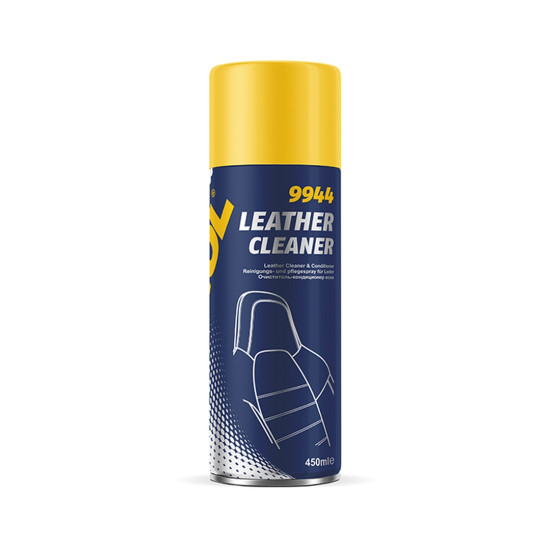 MANNOL LEATHER CLEANER 450ML - product for leather (aerosol) (9944)