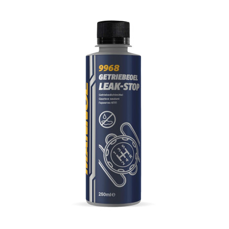 MANNOL GETRIEBEOEL LEAK-STOP - sandarinimo priemonė pavarų dėžei 250ML (9968)