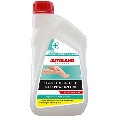 AUTOLAND BIO-CLEAN dezinfekcinis skystis rankoms 1L