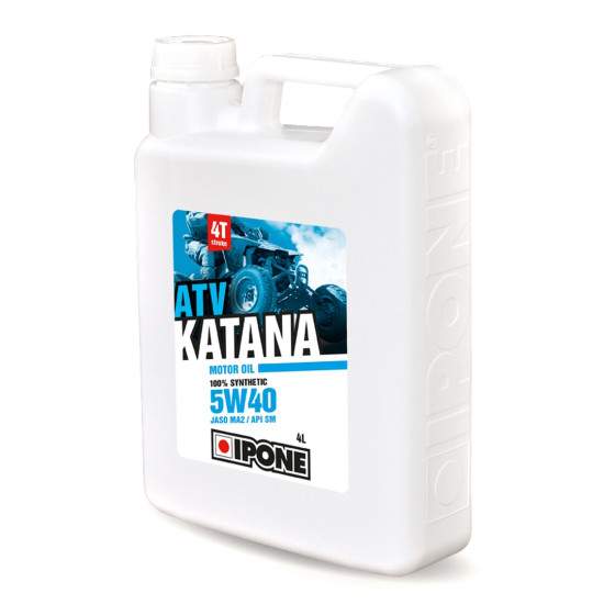 IPONE KATANA ATV 5W40 oil 100% synthetic 4L (additive, MA2)