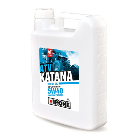 IPONE KATANA ATV 5W40 oil 100% synthetic 4L (additive, MA2)