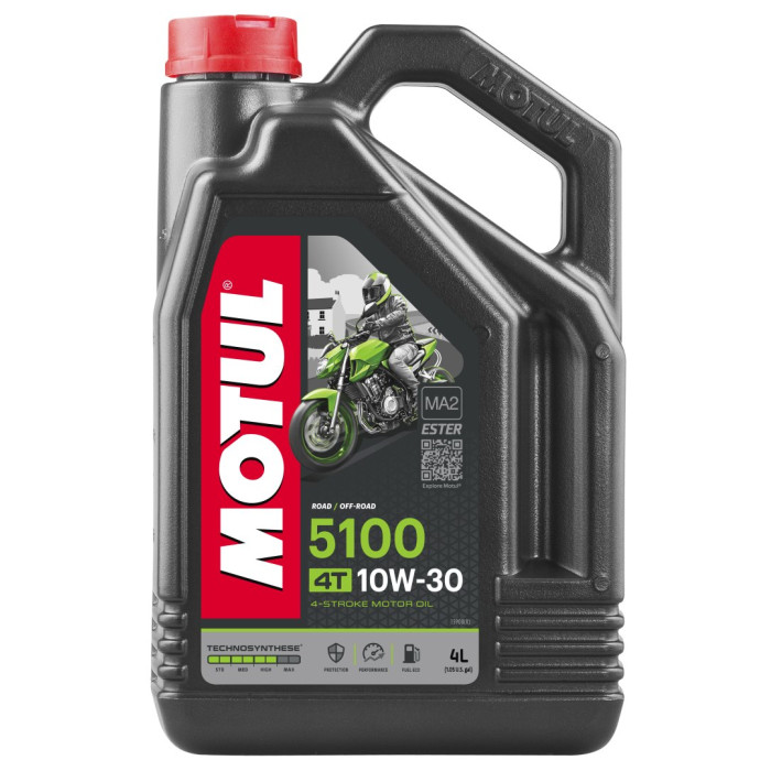 MOTUL engine oil 5100 4T additive 10W30 4L