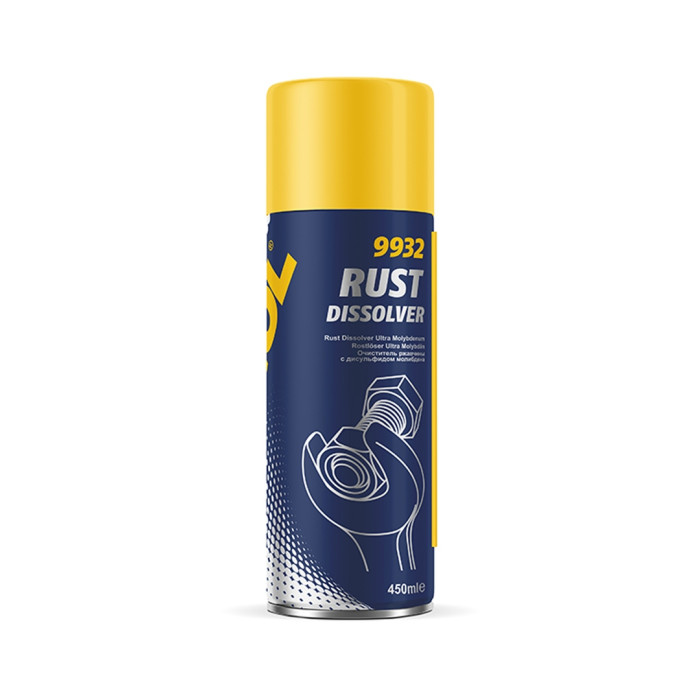 MANNOL ROSTLOSER ULTRA 450ML - rūdžių šalinimo priemonė MOS2, aerozolis (9932)