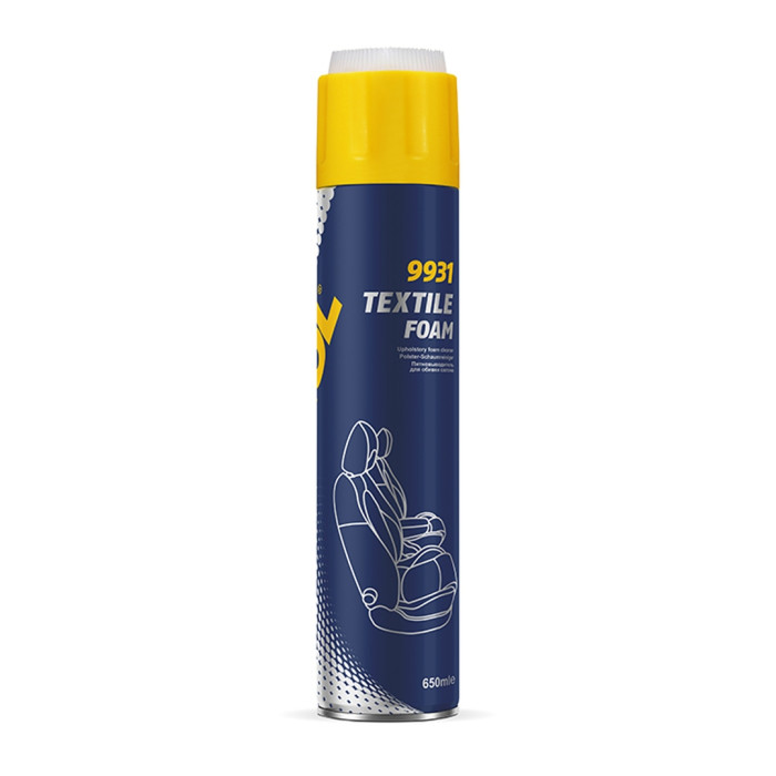 MANNOL TEXTILE FOAM - putos skirtos apdailoms ir audiniams 650ML (9931)