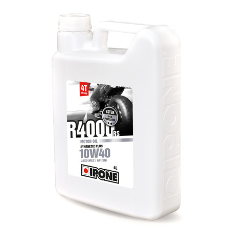 IPONE R4000 RS 10W40 semi-synthetic oil 4L (additive, MA2)