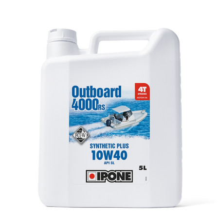 IPONE OUTBOARD 4000 RS 10W40 4T semi-synthetic oil 5L for outboard engines