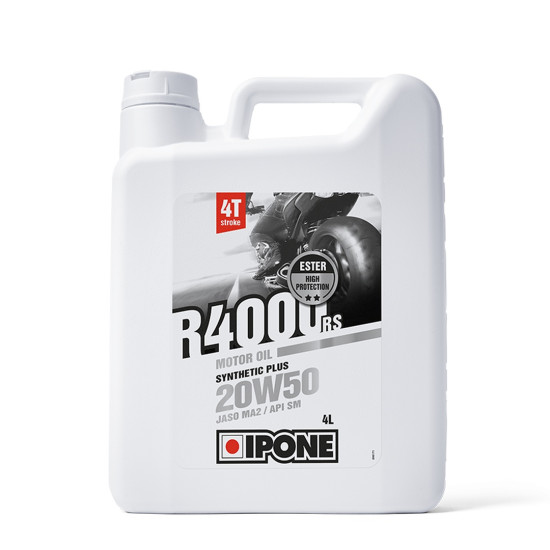 IPONE R4000 RS 20W50 semi-synthetic oil 4L (additive, MA2)