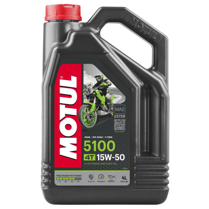MOTUL engine oil 5100 4T 15W50 4L