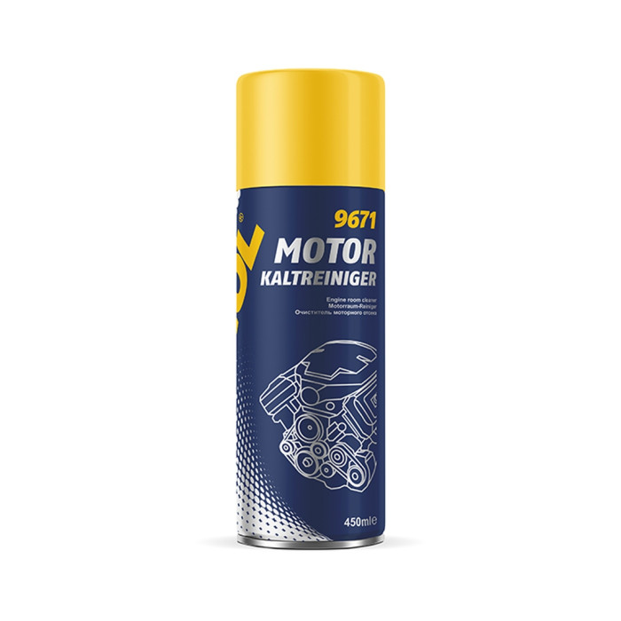 MANNOL MOTOR KALTREINIGER 450ML - strong engine cleaner (9671)