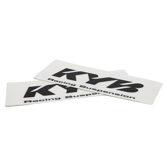 KYB PRIEKINĖS PAKABA DANGTELIAI (KYB RACING PAKABA) JUODOS