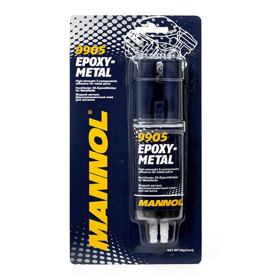 MANNOL EPOXY-METAL - two-component metal adhesive 30G (9905)