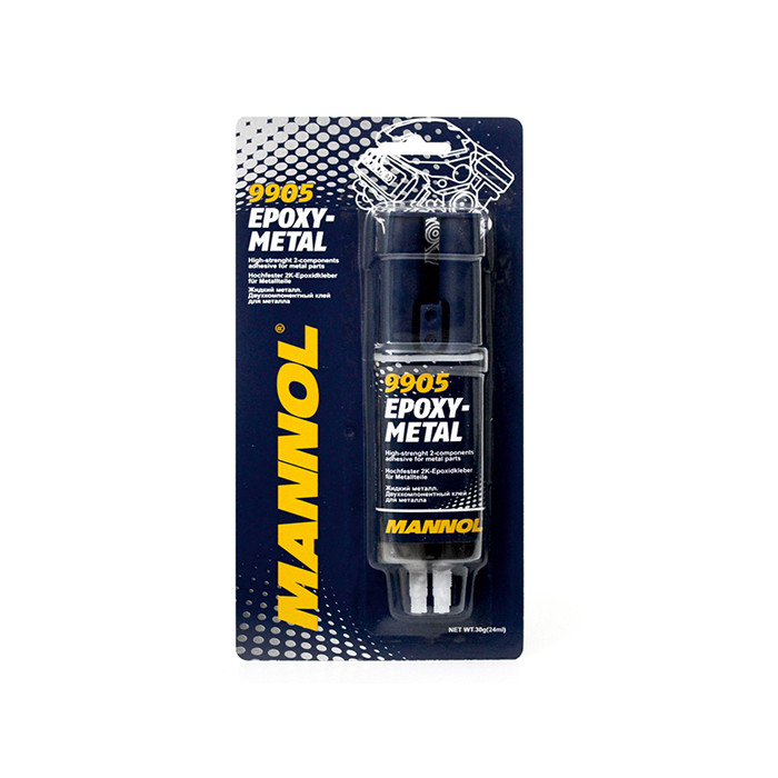MANNOL EPOXY-METAL - dviejų komponentų metalo klijai 30G (9905)