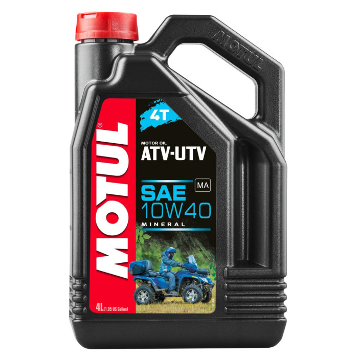 MOTUL alyva varikliui QUAD ATV UTV 10W40 4L mineralinė