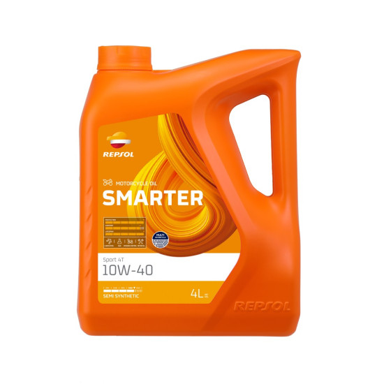 REPSOL oil 4T SMARTER SPORT 10W40 4L MA2 semi-synthetic
