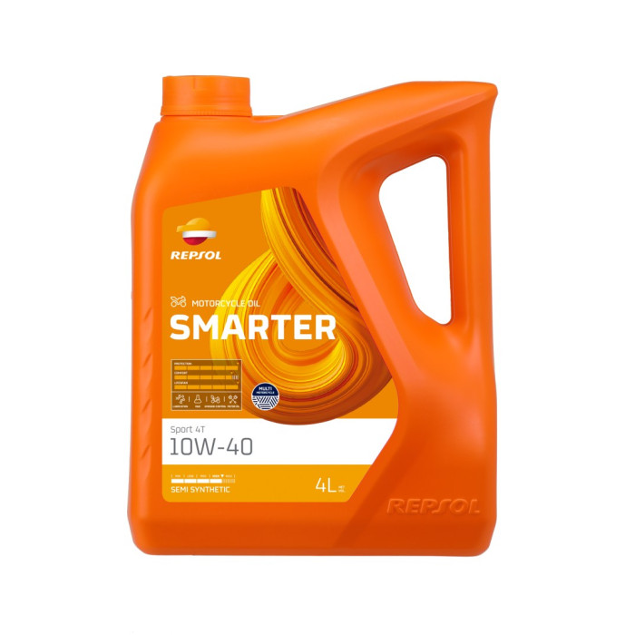 REPSOL oil 4T SMARTER SPORT 10W40 4L MA2 semi-synthetic