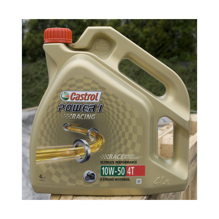 CASTROL POWER 1 RACING 4T 10W50 4L 100% Synthetic (15048e)