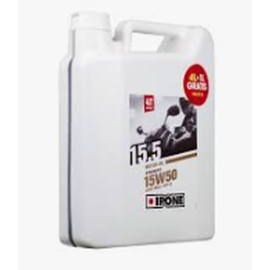 IPONE 15.5 15W50 semi-synthetic oil 5L (MA2) - 4+1