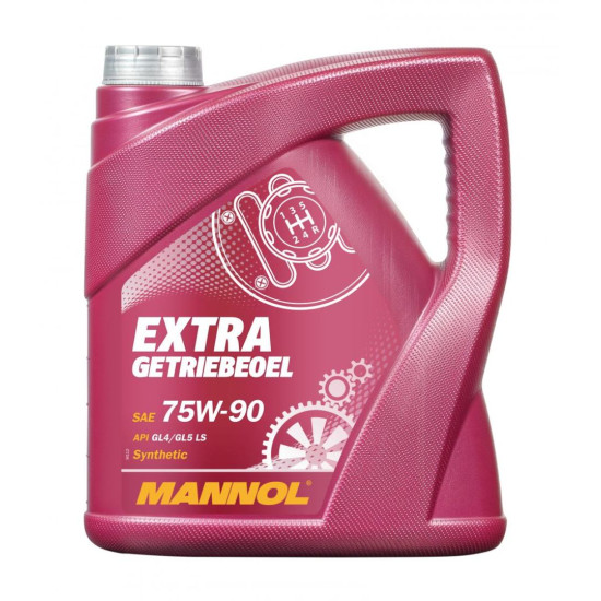 MANNOL EXTRA GETRIEBEOEL 75W90 API GL4/GL5 LS- synthetic transmission oil 4L (75W-90)