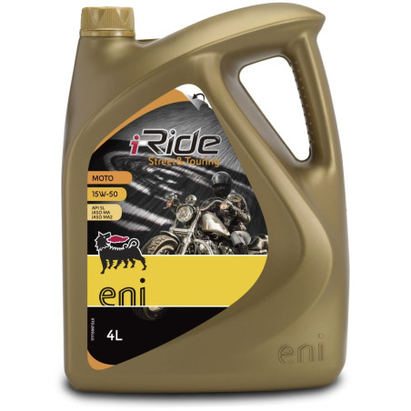 AGIP (ENI) sintetinė alyva I-RIDE MOTO 15W50 pusiau sintetinė 4L
