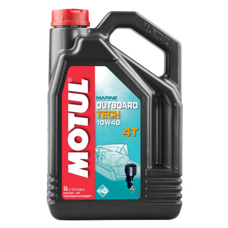 MOTUL alyva varikliui OUTBOARD TECH 4T 10W40 5L