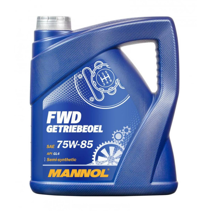 MANNOL FWD GETRIEBEOEL 75W85 API GL4 - alyva transmisijai pusiau sintetinė 4L (75W-85)
